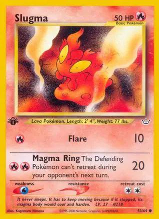 Slugma 053/64 - Neo Revelation 1st Edition