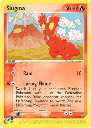 Slugma 072/97 - Dragon Reverse Holofoil