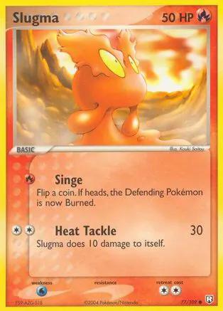 Slugma 077 - Team Rocket Returns - Reverse Holofoil