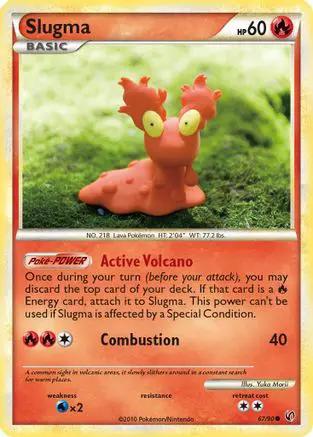 Slugma 067/90 - Undaunted Reverse Holofoil