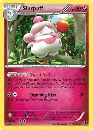 Slurpuff 095/146 - XY Base Set Reverse Holofoil