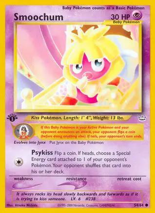 Smoochum 054/64 - Neo Revelation 1st Edition