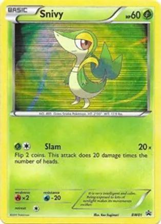 Snivy BW01/101 - Black and White Promos Holofoil