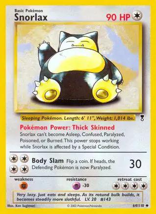 Snorlax 064/110 - Legendary Collection