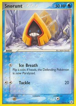 Snorunt 073/101 - Hidden Legends Reverse Holofoil