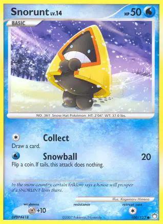 Snorunt 100/123 - Mysterious Treasures