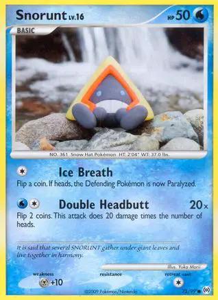 Snorunt 075/99 - Arceus Reverse Holofoil