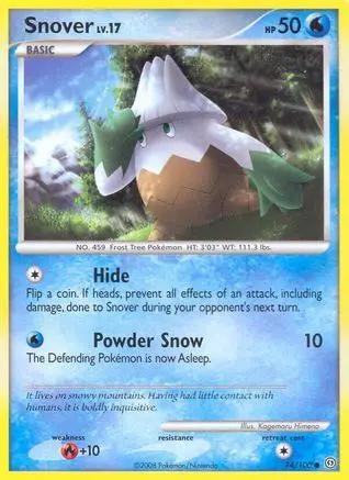 Snover 074/100 - Stormfront Reverse Holofoil
