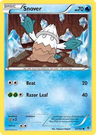 Snover 025/101 - Plasma Blast Reverse Holofoil