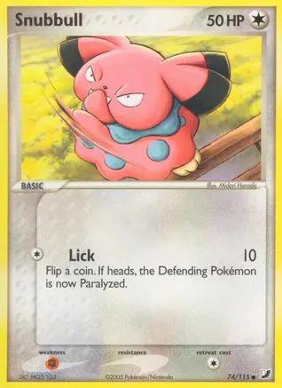 Snubbull 074 - Unseen Forces - Reverse Holofoil