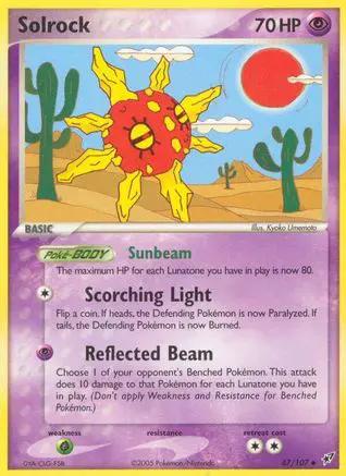 Solrock 047 - Deoxys - Reverse Holofoil
