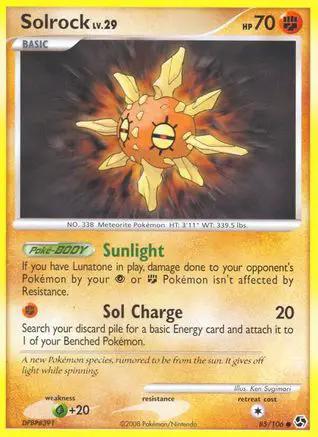 Solrock 085/106 - Great Encounters Reverse Holofoil