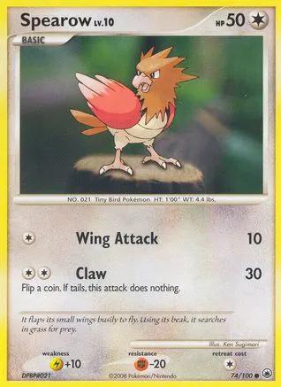 Spearow 074/100 - Majestic Dawn