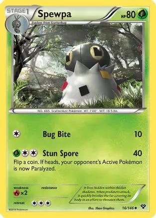 Spewpa 016/146 - XY Base Set