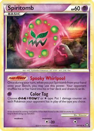 Spiritomb 010/102 - Triumphant Holofoil