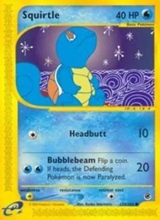 Squirtle 132/165 - Expedition