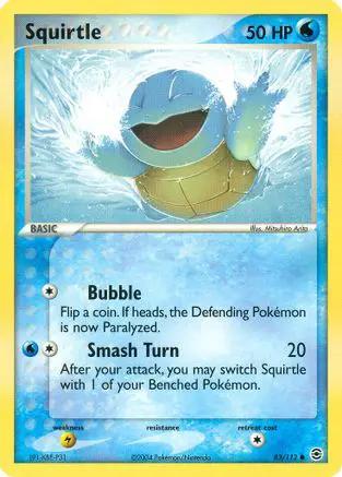 Squirtle 083/112 - FireRed & LeafGreen Reverse Holofoil