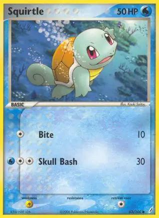 Squirtle 063/100 - Crystal Guardians
