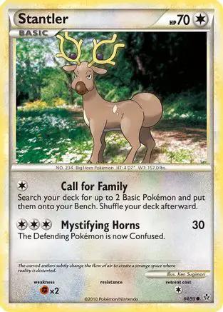Stantler 064/95 - Unleashed Reverse Holofoil