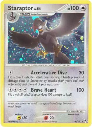 Staraptor 016/130 - Diamond and Pearl Holofoil