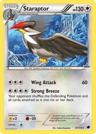 Staraptor 097/116 - Plasma Freeze Reverse Holofoil