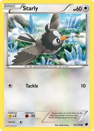 Starly 095/116 - Plasma Freeze Reverse Holofoil