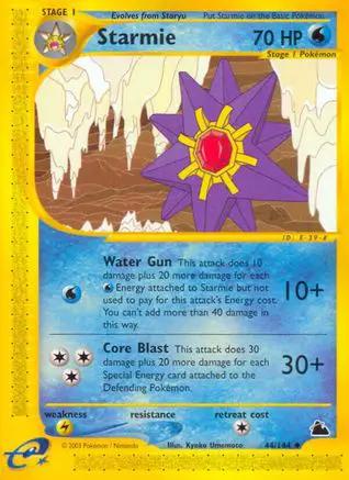 Starmie 044/144 - Skyridge Reverse Holofoil