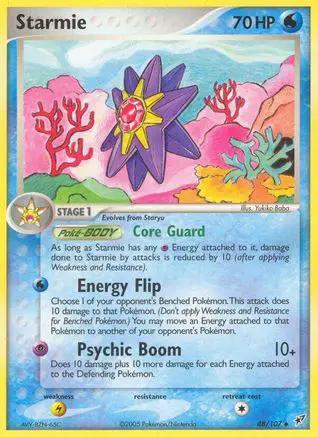 Starmie 048/107 - Deoxys Reverse Holofoil