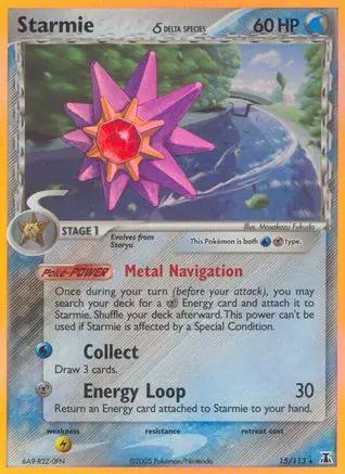 Starmie (Delta Species) 015/113 - Delta Species Holofoil