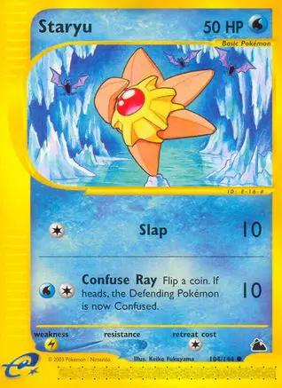 Staryu (104) 104 - Skyridge - Reverse Holofoil