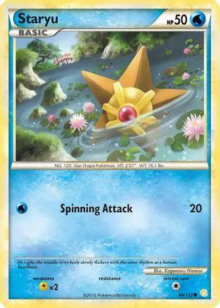 Staryu 084/123 - HeartGold SoulSilver