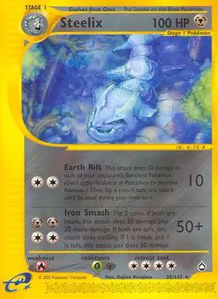 Steelix 035/147 - Aquapolis Reverse Holofoil