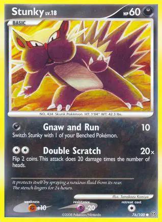 Stunky 076/100 - Stormfront Reverse Holofoil