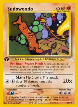 Sudowoodo 026/64 - Neo Revelation 1st Edition