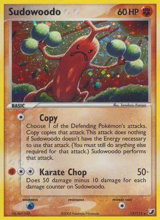 Sudowoodo 015/115 - Unseen Forces Holofoil