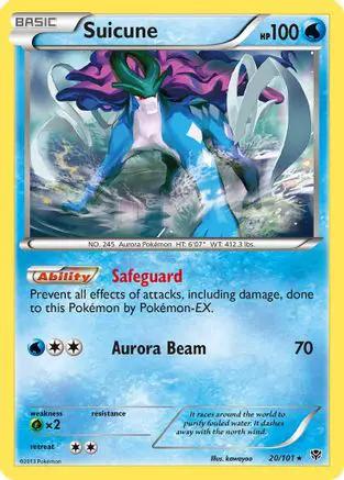 Suicune 020/101 - Plasma Blast