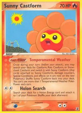 Sunny Castform 031/113 - Delta Species