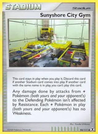 Sunyshore City Gym 094/111 - Rising Rivals Reverse Holofoil