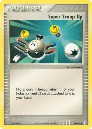 Super Scoop Up 099/112 - FireRed & LeafGreen Reverse Holofoil