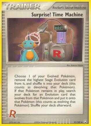 Surprise! Time Machine 091/109 - Team Rocket Returns