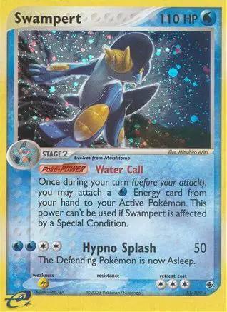 Swampert 013/109 - Ruby and Sapphire Reverse Holofoil