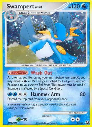 Swampert 009/106 - Great Encounters Holofoil