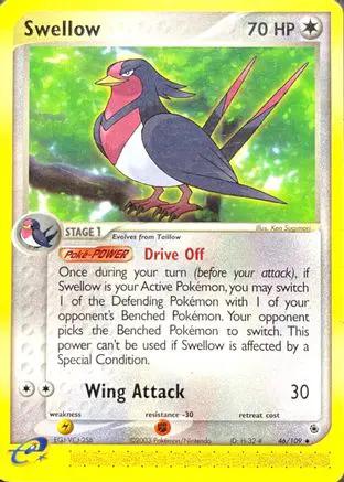 Swellow 046/109 - Ruby and Sapphire