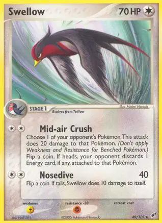 Swellow 049/107 - Deoxys