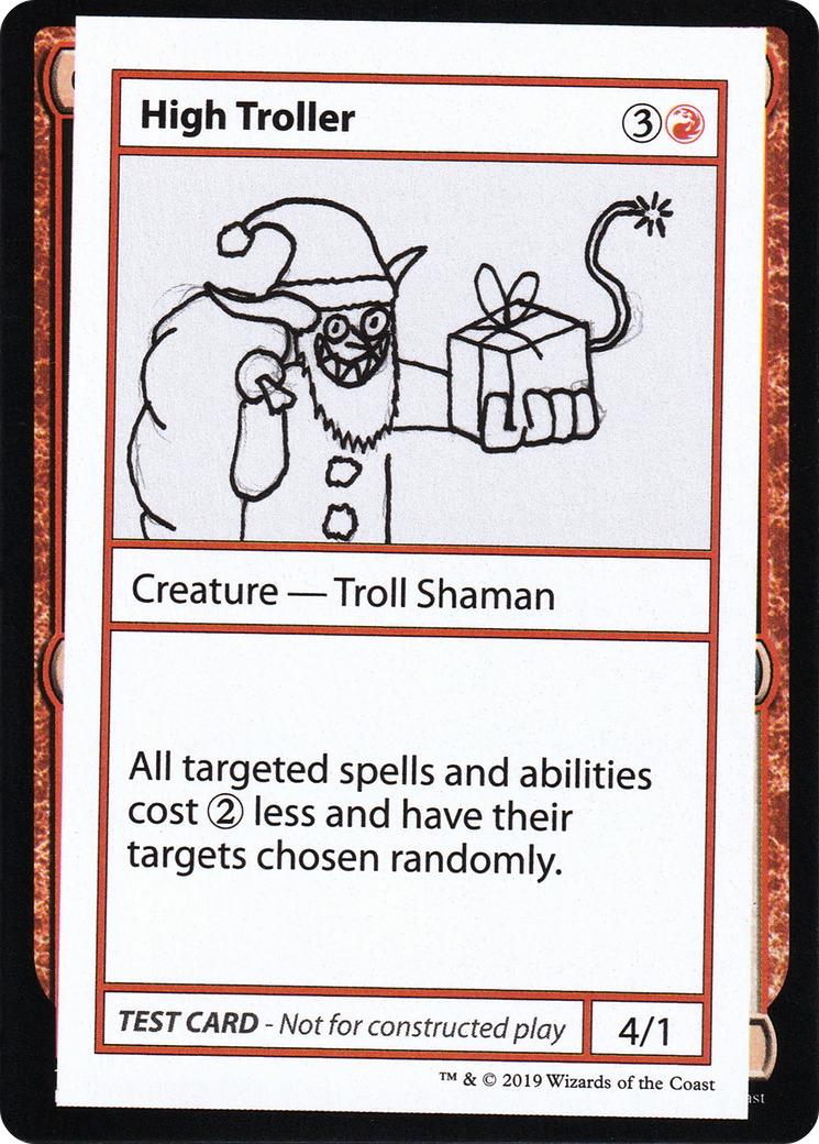 High Troller (CMB1-054) - Mystery Booster Playtest Cards 2021