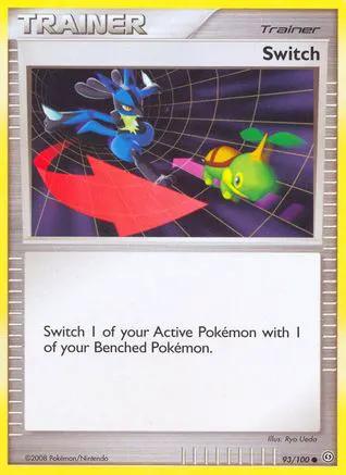 Switch 093/100 - Stormfront Reverse Holofoil