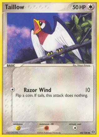 Taillow 068/106 - Emerald Reverse Holofoil