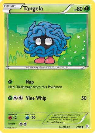 Tangela 005/149 - Boundaries Crossed Reverse Holofoil