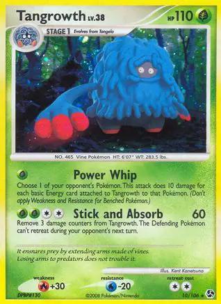 Tangrowth 010/106 - Great Encounters Reverse Holofoil