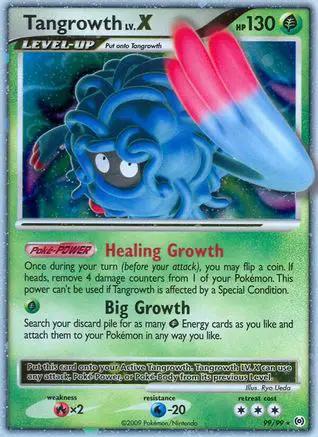 Tangrowth Lv.X 099/99 - Arceus Holofoil